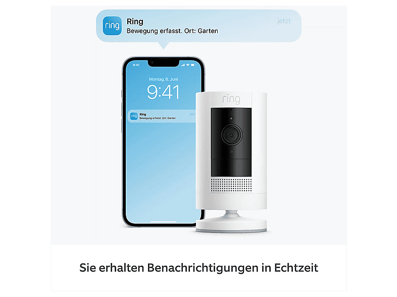 Thumbnail - RING Stick Up Cam Battery, Außenkamera
