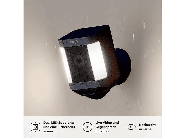 Thumbnail - RING Spotlight Cam Plus Akku, Überwachungskamera
