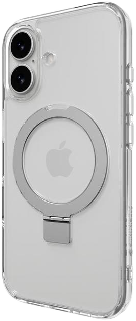 SWITCHEASY MagStand M MagSafe iPhone 17 tok kitámasztóval, átlátszó (SPH173171TR25)