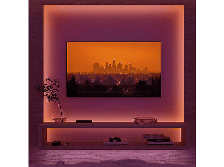 PHILIPS Hue Flux Gradient Lightstrip, 3m Lichtstrip RGBW