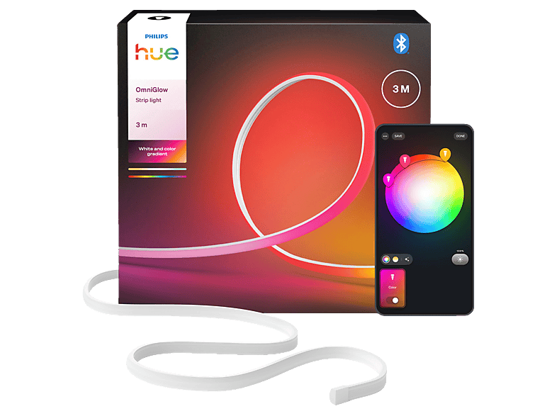 Litcessory Stroom Tot Lichtstripcontroller Verlengkabel Voor Philips Hue Lightstrip Plus Gradient Lichtstrip 7 5m 1 Stuk Wit 662953533