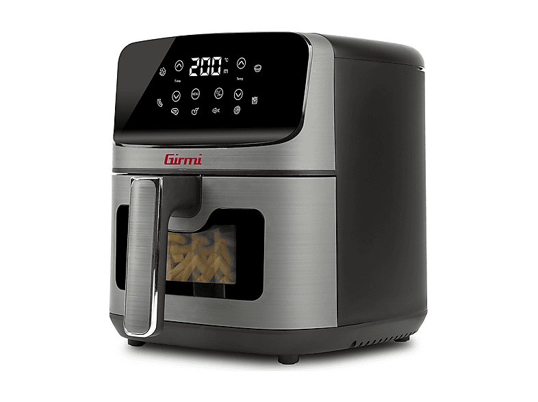 Girmi Friggitrice AD Aria 4L Aria, capacità 4,2 l, Max potenza 1400 W, Grigio