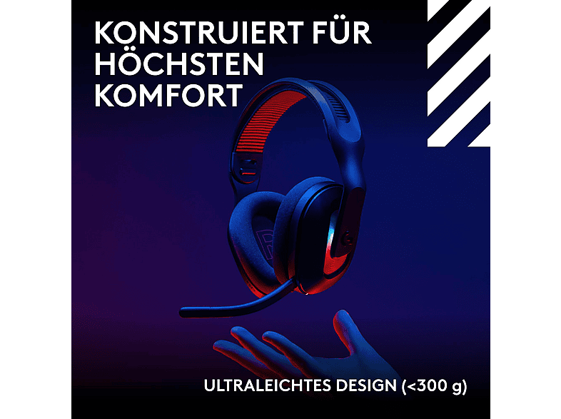ASTRO GAMING A20 X Lightspeed Wireless Gaming Headset schwarz mit PLAYSync Audio und Lightsync RGB — Foto 2 von 5