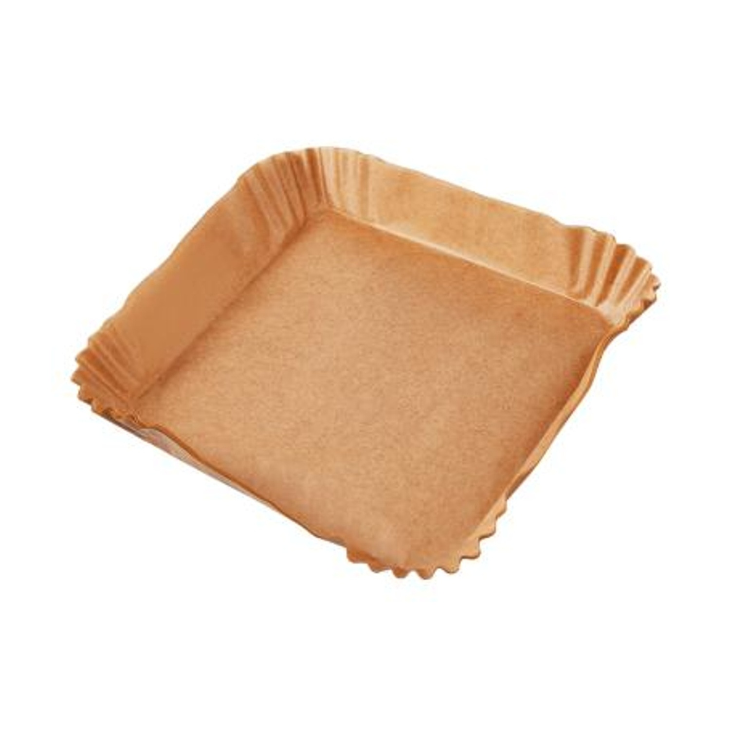 HONYAO 16x16 cm Fogli di Carta Forno per Friggitrice ad Aria 2-3,5 L,100 Pezzi Antiaderente Usa e Getta Pergamena Liner Accessori per Air Fryer - Quadrato