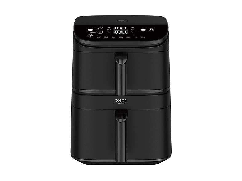 Cosori Turbo Tower Friggitrice AD Aria, capacità 10,8 l, Max potenza 2630 W, Nero