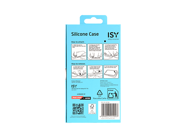 Thumbnail - ISY ISC-2379, Backcover, Samsung, Galaxy A17 5G, Schwarz