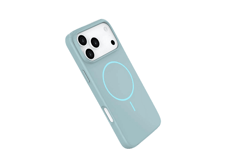 ISY -8005, Backcover, Apple, iPhone 17 Pro Max, Blau Thermoplastisches Polyurethan, Polycarbonate, Mikrofaser
