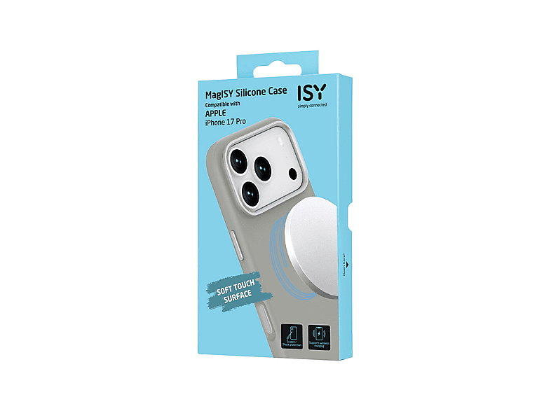 Thumbnail - ISY ISC-2377, Backcover, Apple, iPhone 17 Pro, Grau