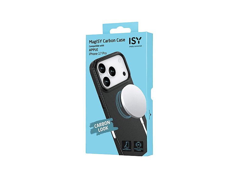 Thumbnail - ISY -3753, Backcover, Apple, iPhone 17 Pro, Carbon schwarz