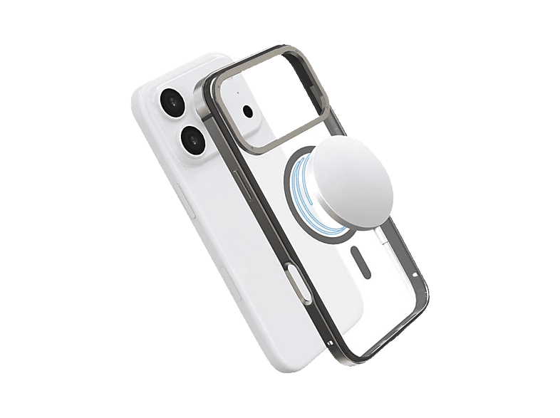 ISY -7006, Backcover, Apple, iPhone 17 Pro, Metallic / transparent