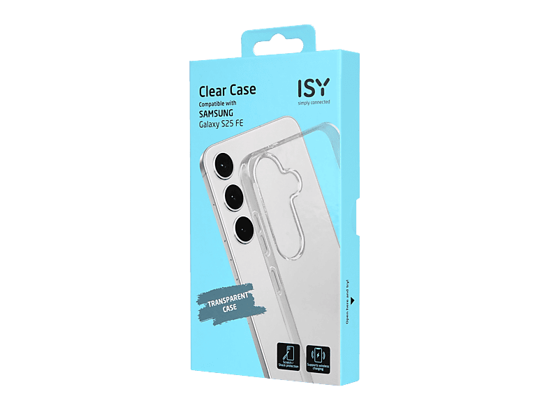 Thumbnail - ISY -1059 Clear, Backcover, Samsung, Galaxy S25 FE, Transparent