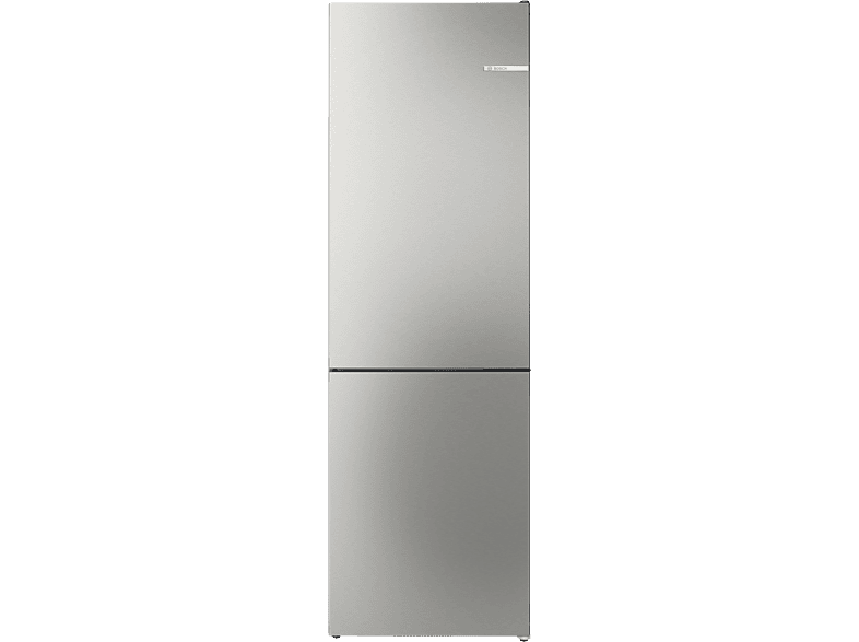 BOSCH KGN362LAF Serie 4 Kühlgefrierkombination (A, 321 l, 1860 mm hoch, Metall-Optik)