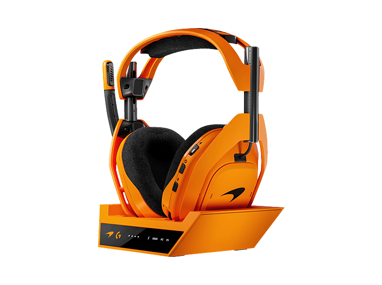 LOGITECH G A50 X McLaren Edition, Over-ear Gaming Headset Bluetooth Papaya