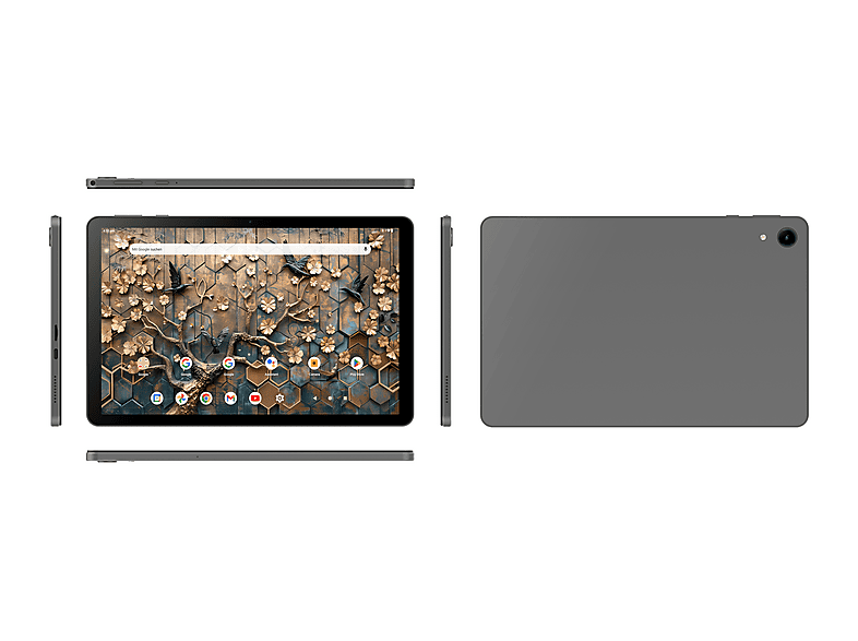 PEAQ Pet 11080-F428E 11 Zoll FHD Tablet, 4/128GB, Grau — Foto 4 von 5