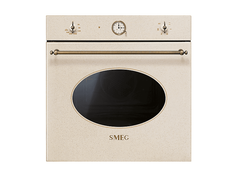 SMEG SF68C1AVO FORNO INCASSO Capacità 70 l, dimensoni: L 59,7 cm - A 59,2 P 54,8 cm, Avena, classe