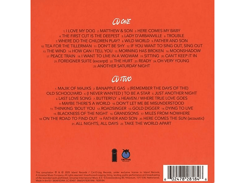 Thumbnail - Yusuf (cat Stevens) - On The Road To Find Out Greatest Hits (2CD) (CD)