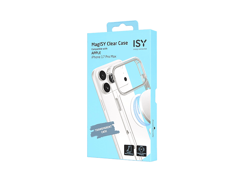 Thumbnail - ISY ISC-1132 MAGISY CLEAR, Backcover, Apple, iPhone 17 Pro Max, Transparent