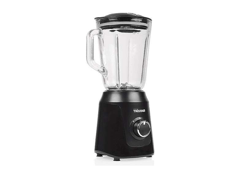 FRULLATORE TRISTAR BL-4482 Frullatore 1 L, Potenza 350 W, Caraffa da l, 2 velocità, Vetro, Acciao, Nero / Plastica