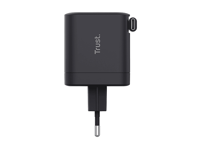 Caricabatteria Trust Maxo 65W Rtrctusb-C PD CH da 65 W, Nero