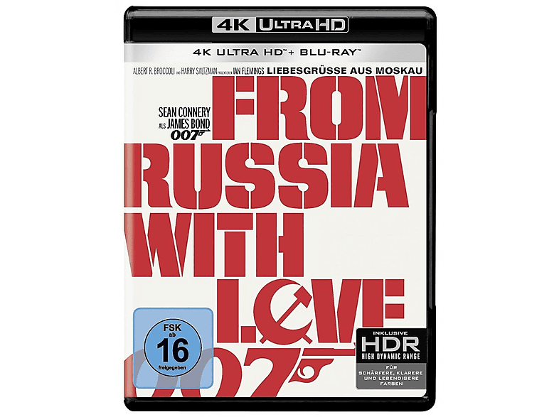 James Bond 007 - Liebesgrüße aus Moskau 4K Ultra HD Blu-ray (FSK: 16)