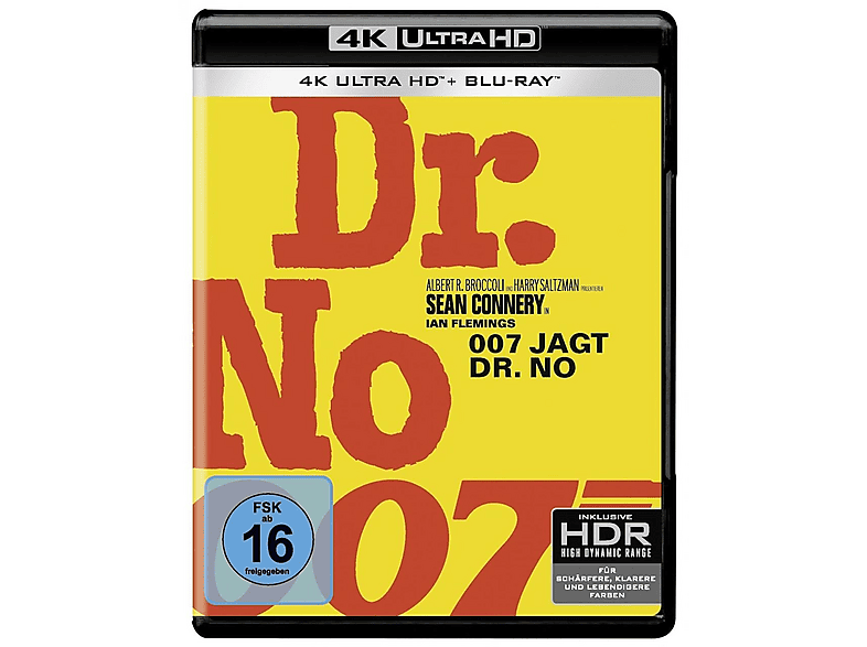 James Bond 007 jagt Dr. No 4K Ultra HD Blu-ray + Blu-ray (FSK: 16)
