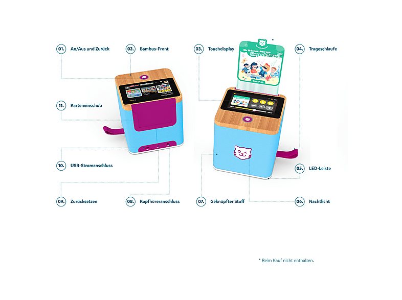 TIGERBOX TOUCH PLUS (MAIMI SKY) Hrbox, Hellblau | SATURN