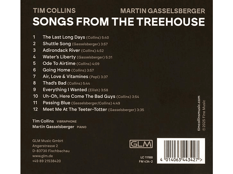 Thumbnail - Collins,Tim/Gasselsberger,Martin - Songs From The Treehouse (CD)