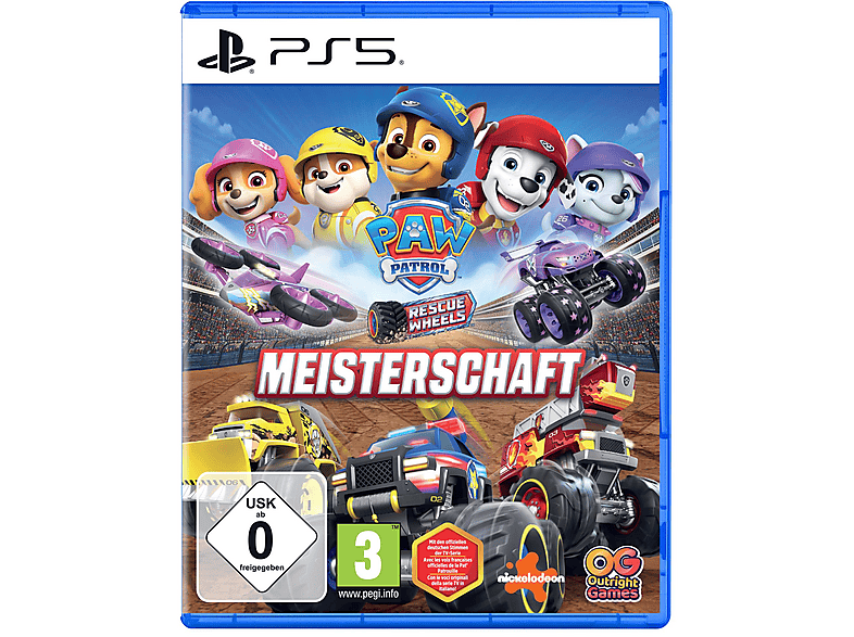 PAW Patrol Rescue Wheels: Meisterschaft - [PlayStation 5]
