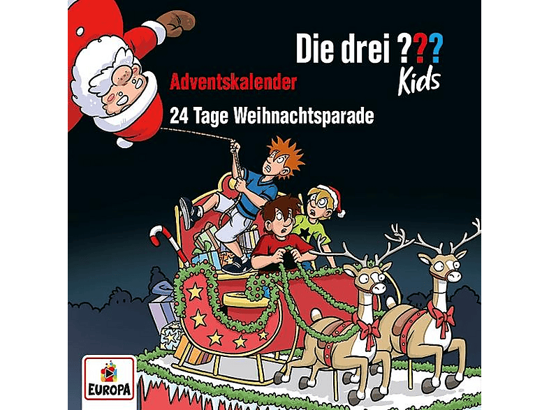 Die Drei ??? Kids - Adventskalender - 24 Tage Weihnachtsparade [CD]