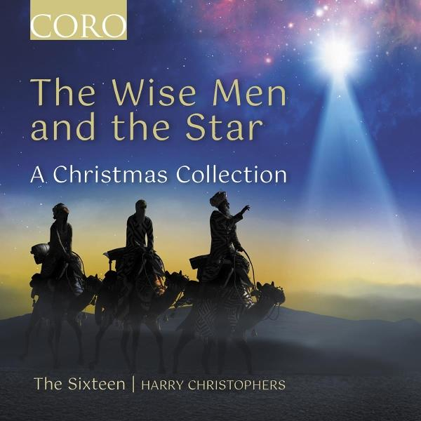 Das Bild zeigt drei Weise auf Kamelen unter einem Stern. Text: Die Weisen und der Stern, Eine Weihnachtssammlung. CORO-Logo oben links.