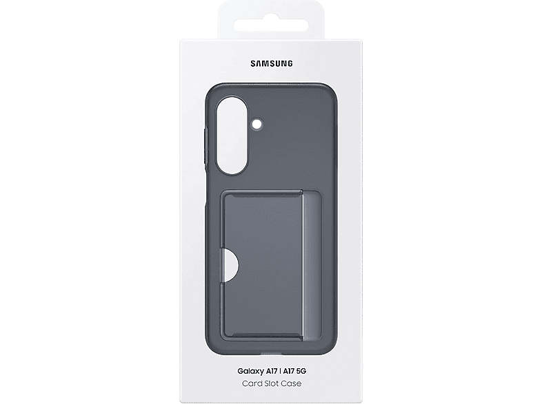 Samsung EF-OA176TBEGWW Card Slot Backcover, für Samsung Galaxy A17 5G, Schwarz; Handyhülle — Foto 5 von 5