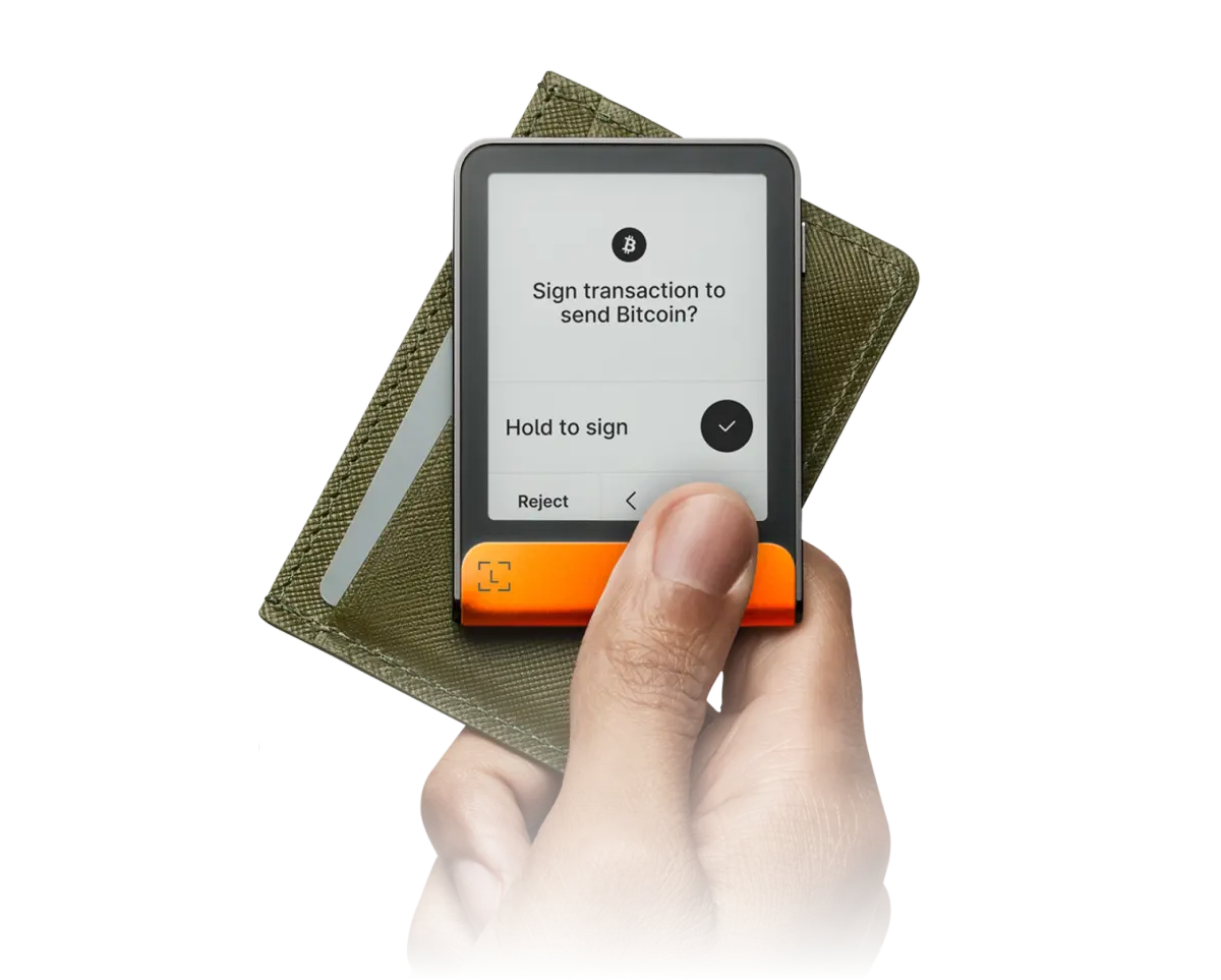 LEDGER Flex Crypto hardveres elektronikus pénztárca,helyreállítási kulcs,narancssárga szín(FLEX-ORANGE-RK)