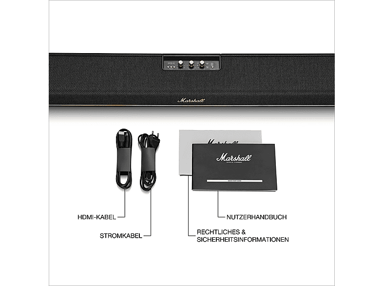Marshall Heston 120 Soundbar, Black — Foto 5 von 5