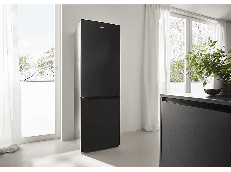 KOENIC KFK 631-1 D IN Cooling Combi Static (D, 315 l, 185,5 cm hoch, Dark Inox)