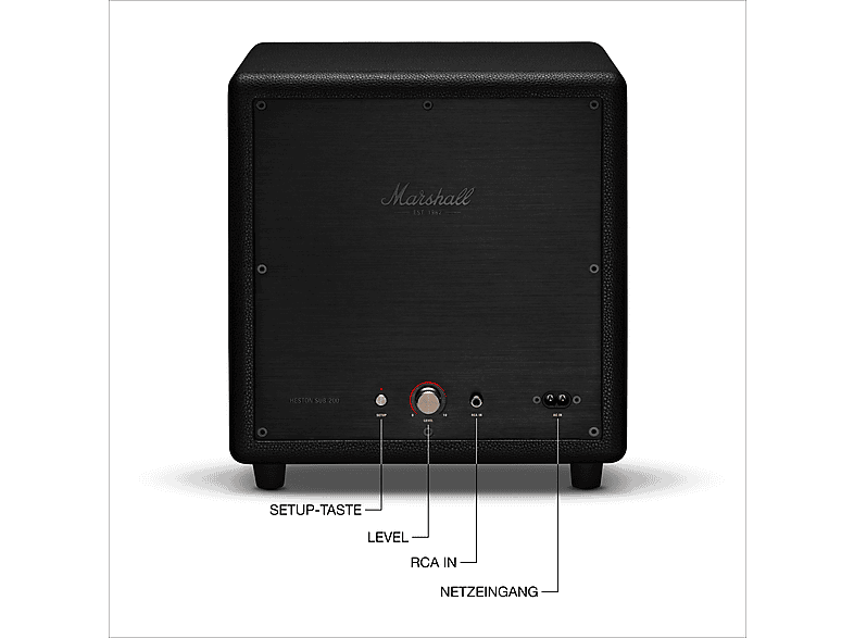 MARSHALL Heston Sub 200, Subwoofer, Black