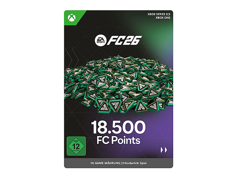 EA SPORTS FC 26 - FC POINTS 18500 - [Xbox Series X S & Xbox One] (FSK: 12) Image