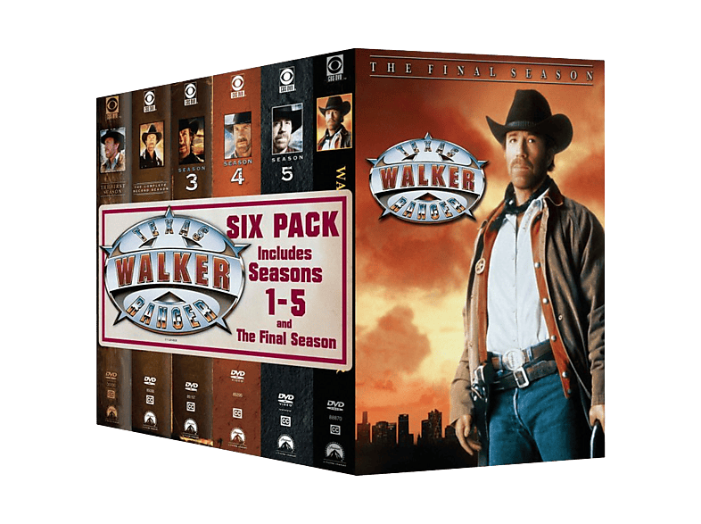 Walker Texas Ranger Seasons 1-6 DVD