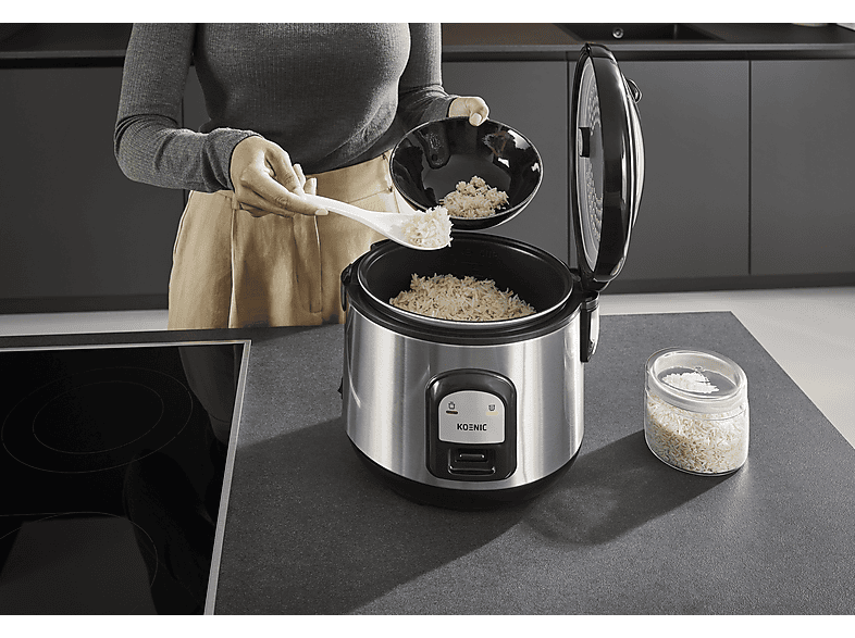 Thumbnail - KOENIC KRI 350225 Reiskocher (500 Watt, Edelstahl)