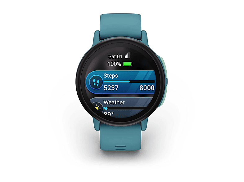 Garmin Bounce™ 2 Kinder-Smartwatch, 43 mm, Türkis — Foto 5 von 5