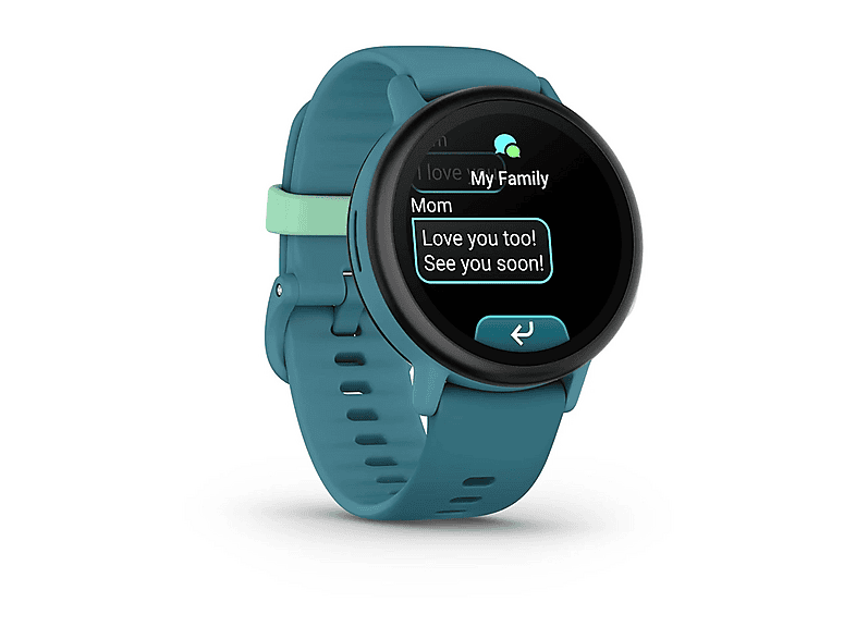 Garmin Bounce™ 2 Kinder-Smartwatch, 43 mm, Türkis — Foto 2 von 5