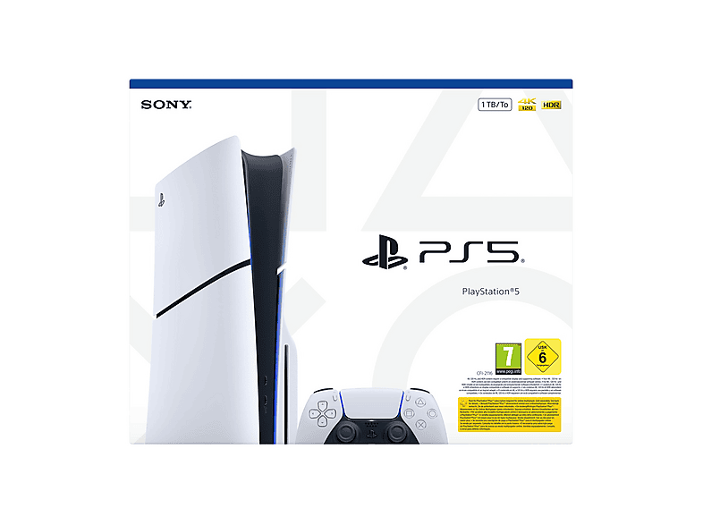 Sony PS5 Disc E Chassis, White PS5----Console fissa