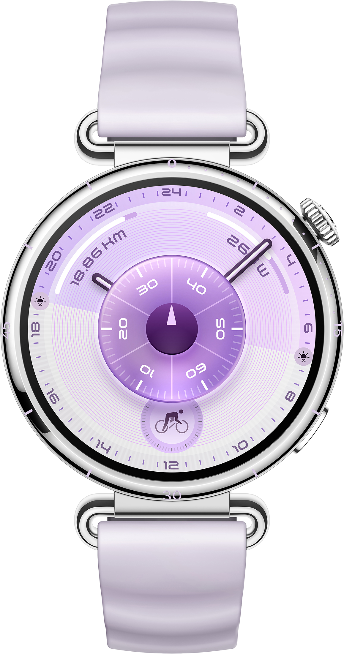 HUAWEI Watch GT 6 okosóra, 41mm, lila (55020FTM)