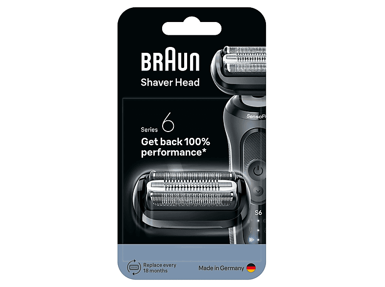 Głowica wymienna BRAUN Series 6 Czarny