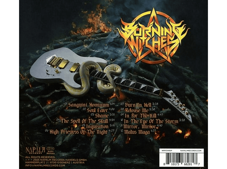 Thumbnail - Burning Witches - Inquisition (CD)