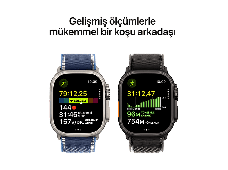 APPLE MF1D4TU/A Watch Ultra 3 GPS + Cellular 49mm Siyah Titanyum