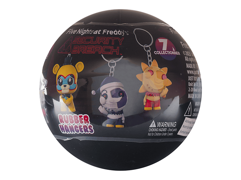 Thumbnail - JUSTTOYS Five Nights at Freddy's - Rubber Hangers Schlüsselanhänger