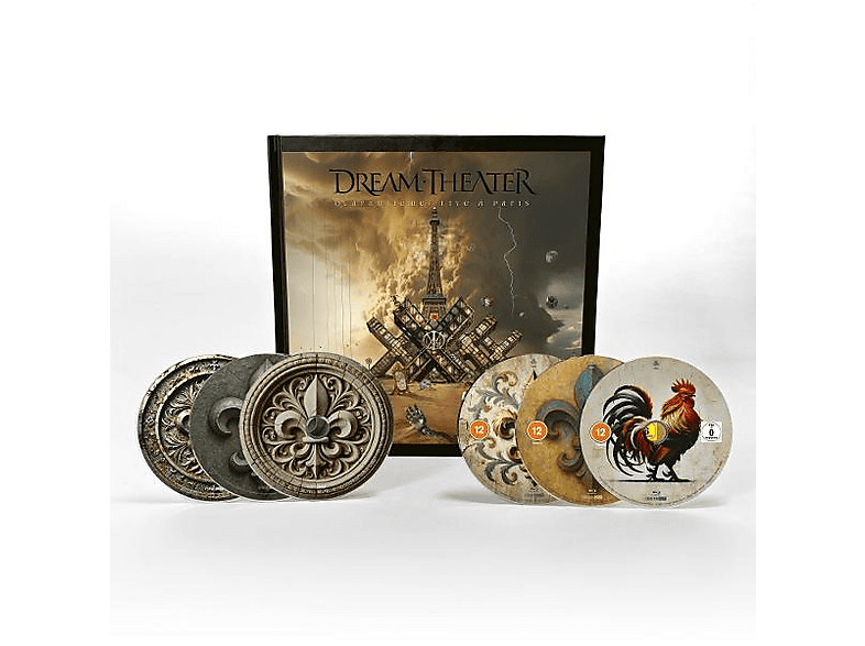 Dream Theater Quarantième: Live À Paris (3CD+3Blu-Ray Artbook)