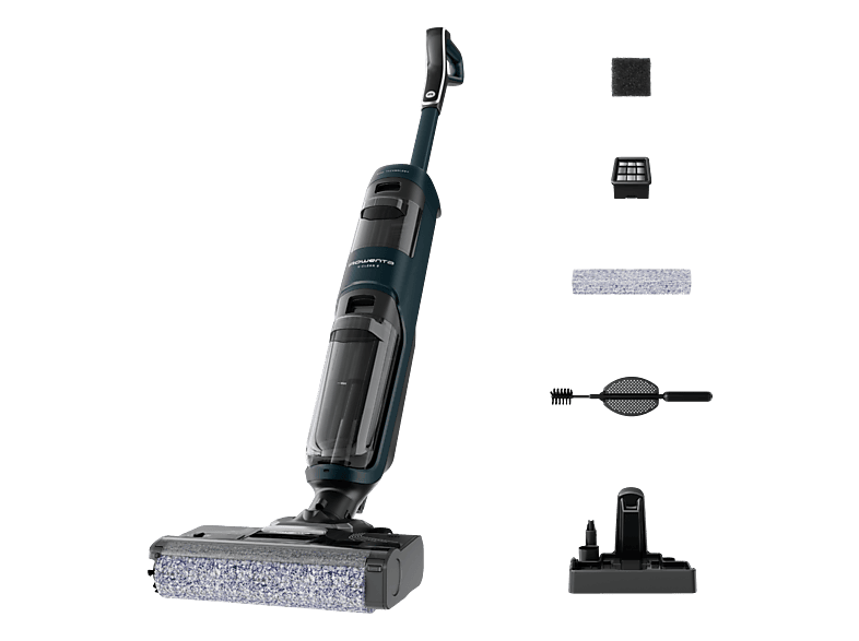 Rowenta Gz2251 X-clean 2 Aspirateur Balai Noir