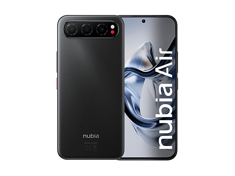 ZTE Nubia Air, 256 GB, Black Smartphone