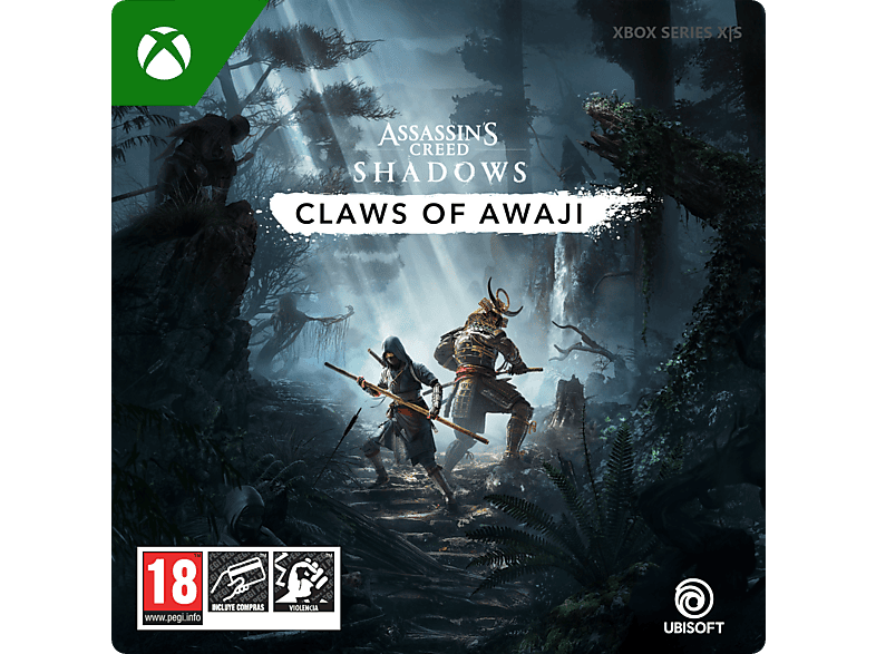 Xbox Series X S Assassin's Creed Shadows: Las garras de Awaji (Código descarga)